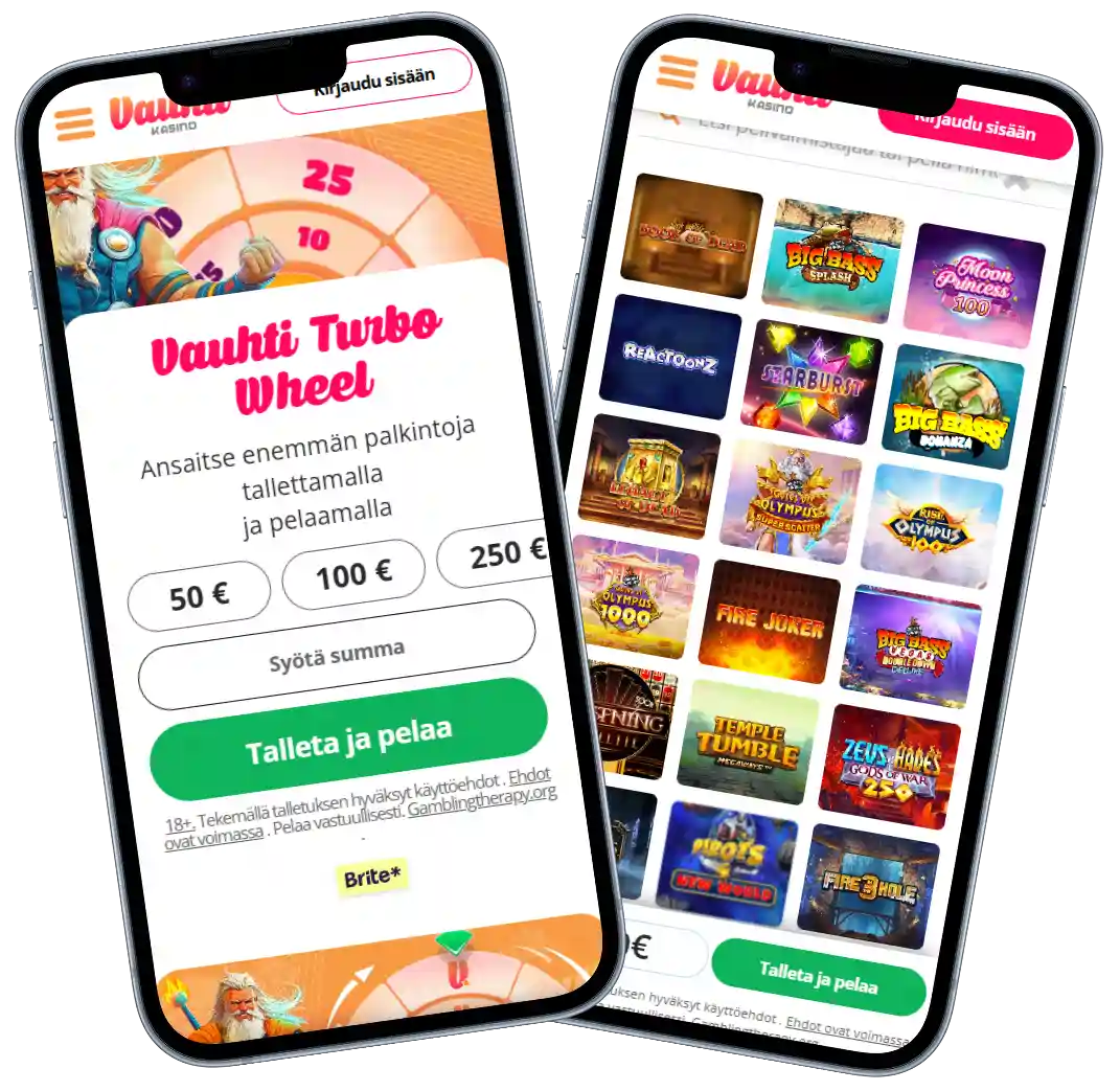 vauhti casino mobile