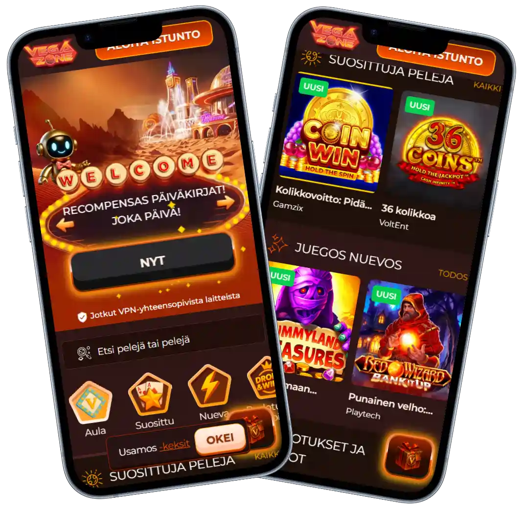 vegazone casino mobile
